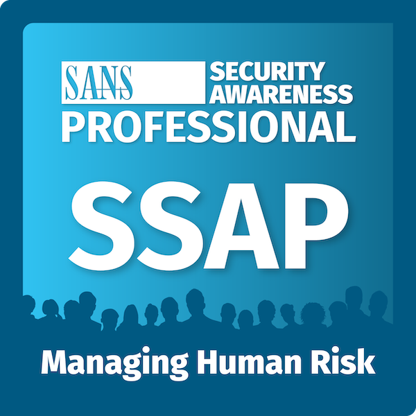 SANS Security Awareness Professional Certificate